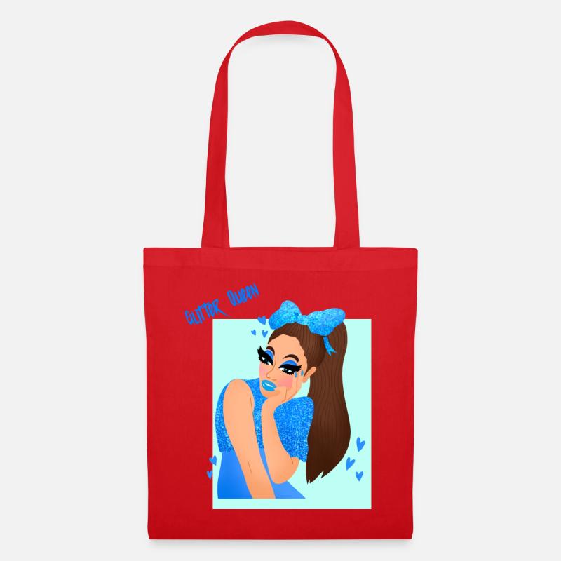 Glitter queen - Tote Bag - red