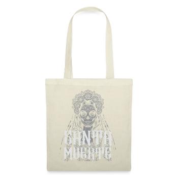 Santa Muerte Skull Bride - Tote Bag - red - Front