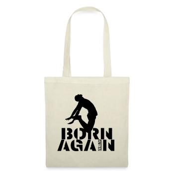 BORN AGAIN (Male) - John/3:3 - Tote Bag - red - Front