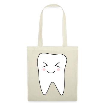 Tooth, Teeth, Dentist Gift - Tote Bag - red - Front