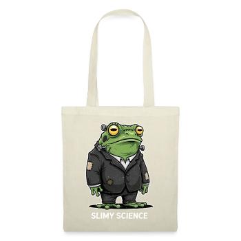 Frosch Wissenschaftler im Anzug Halloween - Stoffbeutel - Rot - Vorne