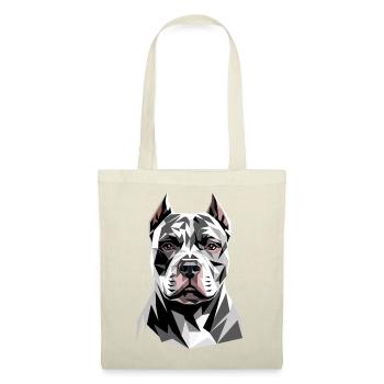 Pitbull Bulldog Pittie American Pitbull Terrier - Tote Bag - red - Front