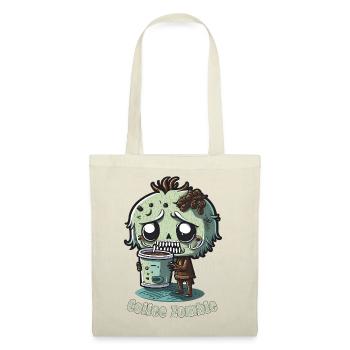 Coffee Monster - Caffeine Zombie - Morning Grouch - Tote Bag - red - Front