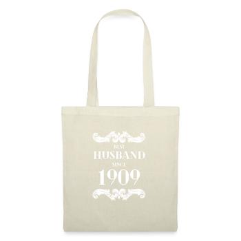Bester Ehemann seit 1909 Hochzeitstag - Stoffbeutel - Rot - Vorne