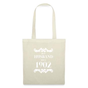 Meilleur mari depuis l’anniversaire de mariage de 1902 - Sac en tissu - rouge - Devant