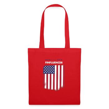 Voter Finfluencer - Tote Bag - red - Front