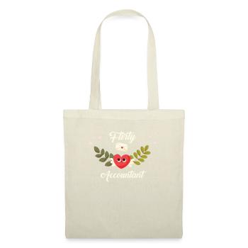 Flirty Accountant - Tote Bag - red - Front