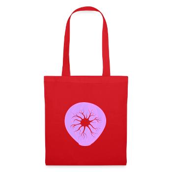 Études de l’évolution de la biologie - Sac en tissu - rouge - Devant