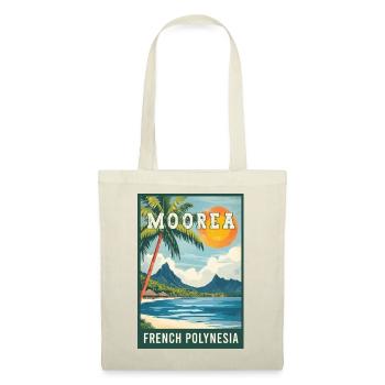 Explore Tropical Moorea in French Polynesia - Tote Bag - red - Front