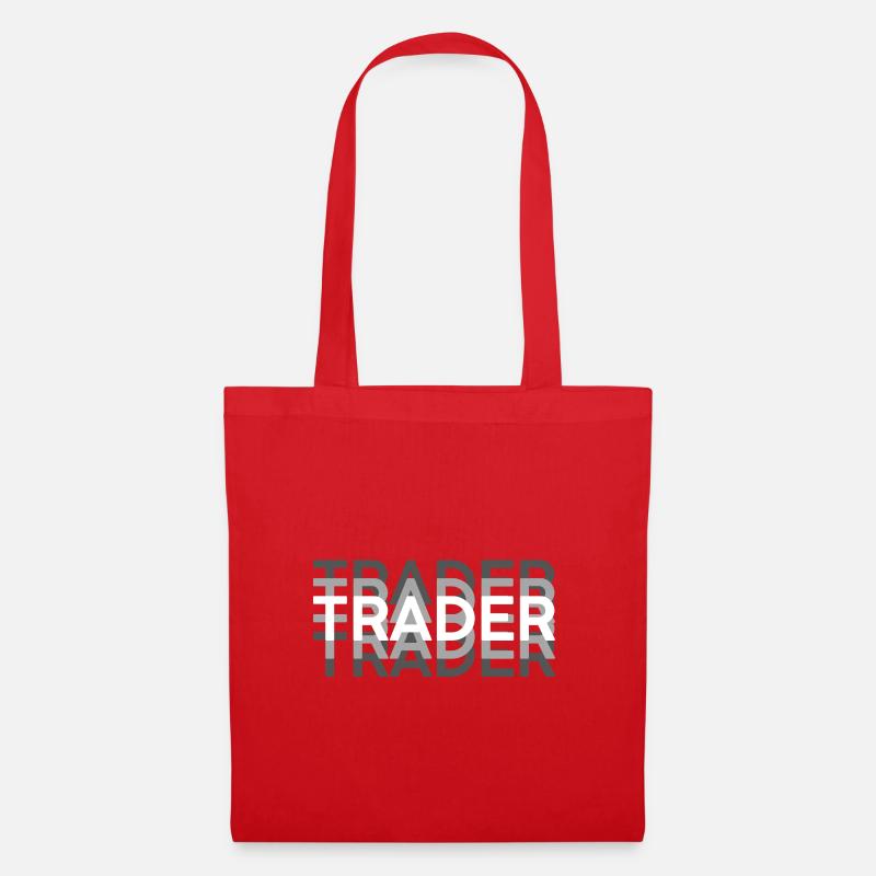 TRADER - Stoffbeutel - Rot