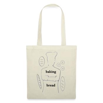 Baking Bread - Stoffbeutel - Rot - Vorne