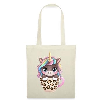 Unicorn in the cup - 🦄 - Tote Bag - red - Front