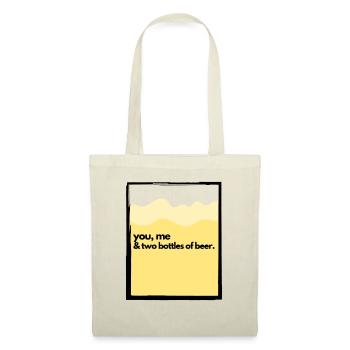 You, Me & Two Bottles of Beer - Tote Bag - red - Front