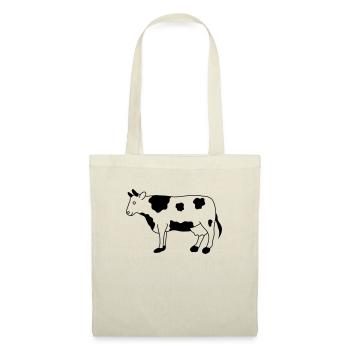 Cow - Tote Bag - red - Front