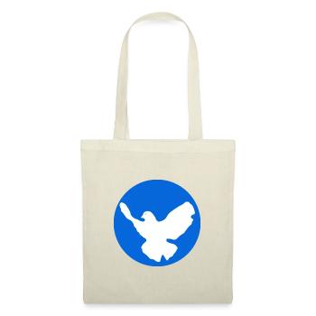 Dove of peace icon design - Tote Bag - red - Front