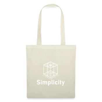 Simplicity, it's just simple! Minimalist geo - Tote Bag - red - Front
