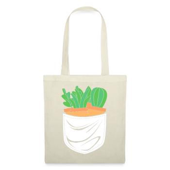 Cacti Plant Cactus - Tote Bag - red - Front