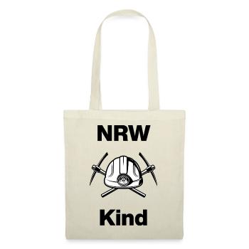 NRW KIND – RUHRTOPIA! GLÜCK AUF - Stoffbeutel - Rot - Vorne