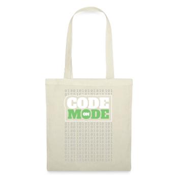 Code Mode On - Programming Software Engineer Coder - Tote Bag - red - Front