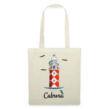Cabrera, Île des Baléares, zone protégée, phare - Sac en tissu - rouge - Devant