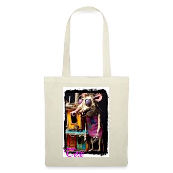 Imaginative mascot doll with colorful dress - Tote Bag - red - Front