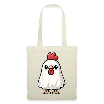 Rooster Halloween Ghost - Tote Bag - red - Front