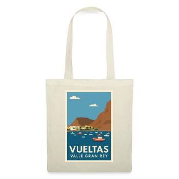 Vuelta Valle Gran Rey Coastal Poster - Tote Bag - red - Front