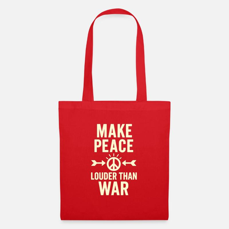 Déclaration de liberté - Sac en tissu - rouge