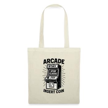 Arcade Classic Insert Coin - Tote Bag - red - Front