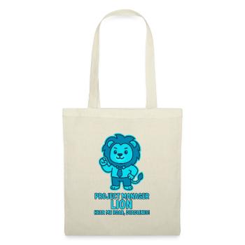 Project Manager Löwe – Deadlines - Tote Bag - red - Front