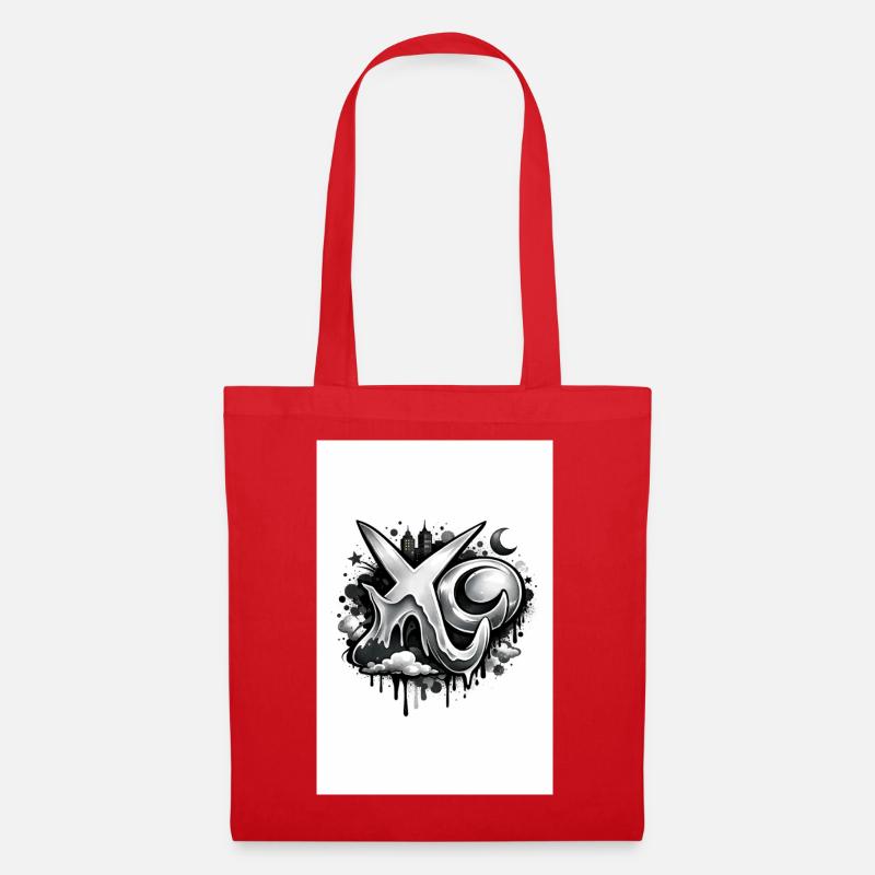XO - Sac en tissu - rouge
