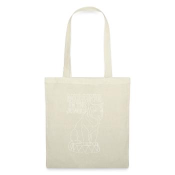 Disparus dans Jungle Tiger Drum - Sac en tissu - rouge - Devant