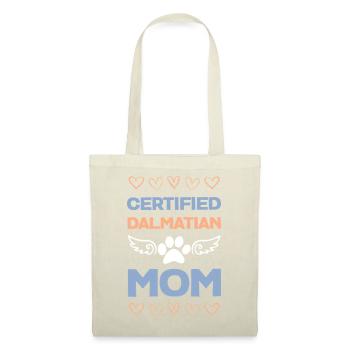 Certified Dalmatian mom - Tote Bag - red - Front