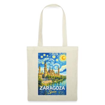 Saragosse, Espagne - Sac en tissu - rouge - Devant