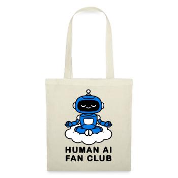 Human AI Fan Club - Tote Bag - red - Front
