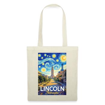 Lincoln, Nebraska - Tote Bag - red - Front