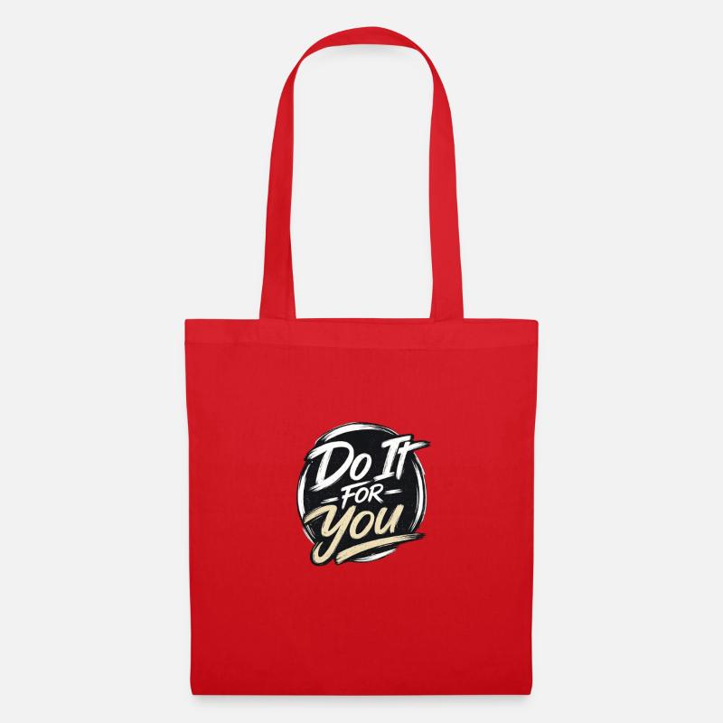Do it for you - Tote Bag - red