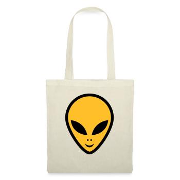 alien - Stoffbeutel - Rot - Vorne