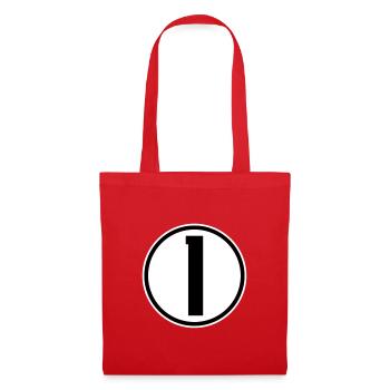 1 - Tote Bag - red - Front