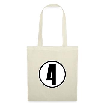 4 - Tote Bag - red - Front