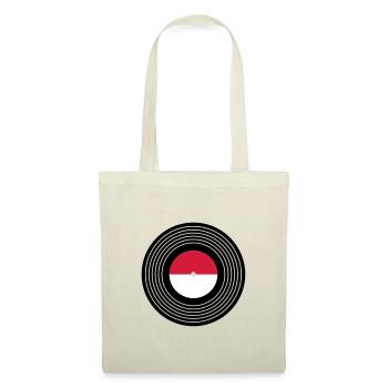 Vinyle - Sac en tissu - rouge - Devant