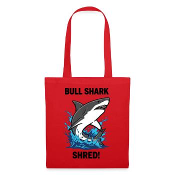 Requin Bouledogue Shred Shark Mer Bull - Sac en tissu - rouge - Devant