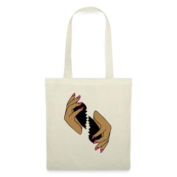 broken heart - Tote Bag - red - Front