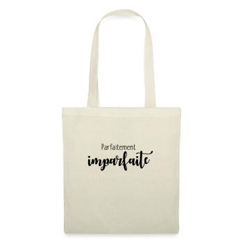 Parfaitement imparfaite - Sac en tissu - rouge - Devant