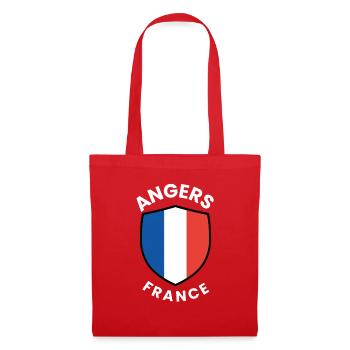 Angers France Shield Emblem - Tote Bag - red - Front
