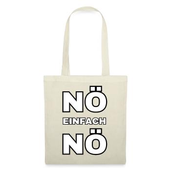 Non, juste Nope pas de fantaisie paresseux cadeau de malchance - Sac en tissu - rouge - Devant