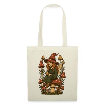 Fée magique de la forêt de conte de fées - Sac en tissu - rouge - Devant