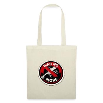 War No More – Sticker Peace & Humanity - Tote Bag - red - Front