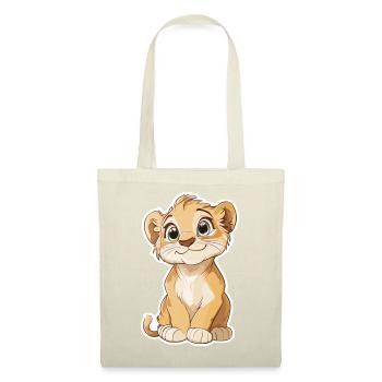Lion - Tote Bag - red - Front