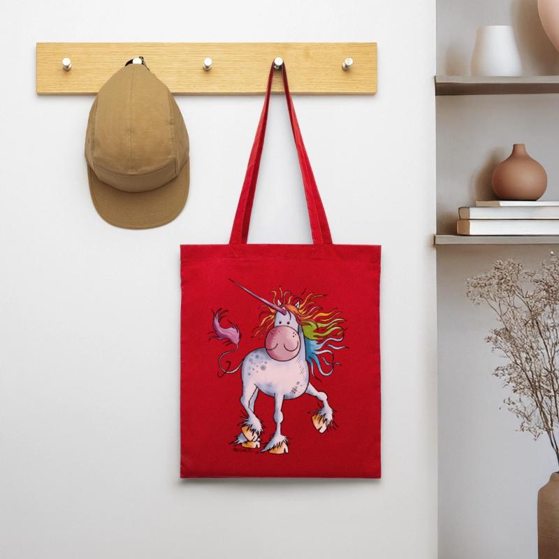 Regenbogen Einhorn Stoffbeutel